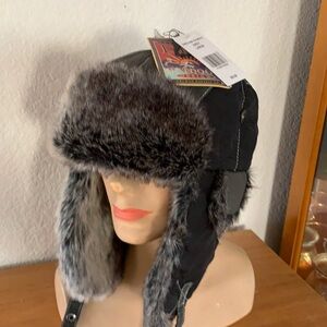 Dorman pacific warm fur hat NWT large